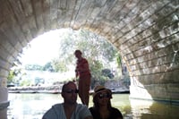 Oxford punting on river with chauffeur guide
