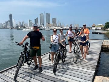 Bike Tour and Lunch at Anthony Bourdain's Favorite Cartagena Spot