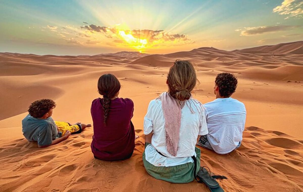 4-Days private desert tour from Marrakech