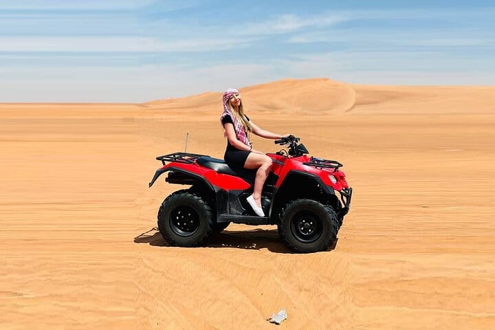 Dubai: Quad Bike Safari, Camels, & Camp with BBQ Dinner 6