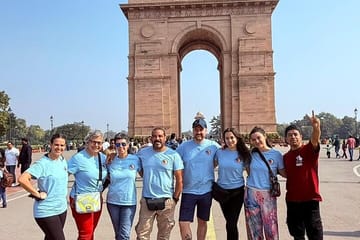 Agra Overnight Tour with Taj Mahal Sunrise and Sunset Views