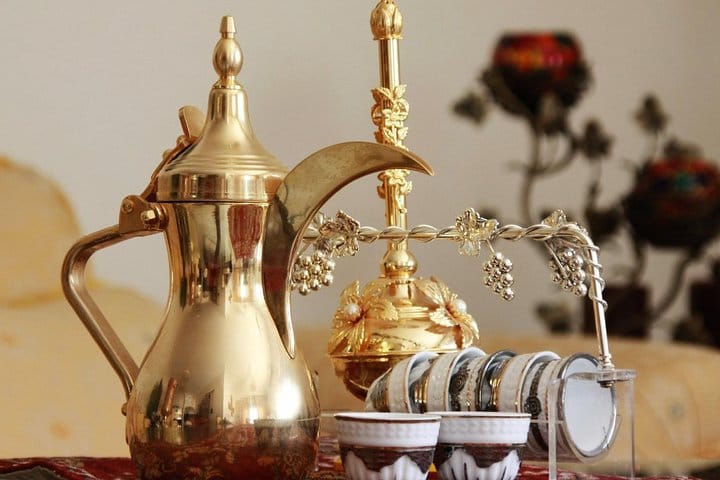 Arabic Coffee during desert safari