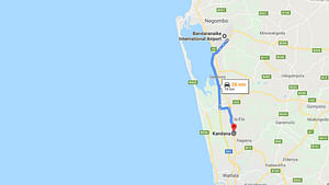 Colombo Airport (CMB) to Kandana City Private Transfer