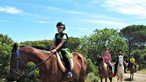 Horse riding excursion for children in Sedini in the territory of Castelsardo