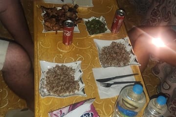 Private BBQ Dinner on Sandy Island in Luxor, Egypt