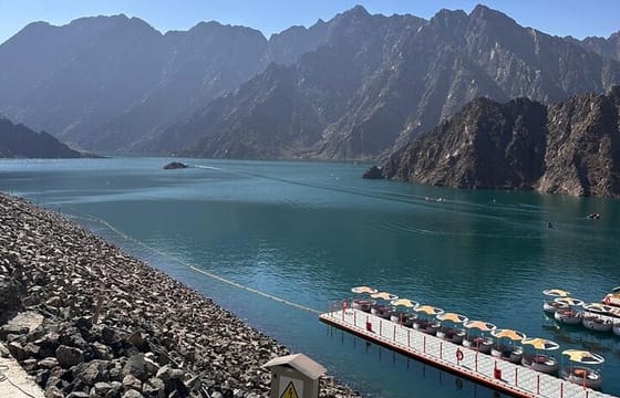 Hatta City Tour Dam Hills Park Mountains Kayak Pvt 1-6 person