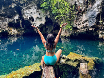 Zanzibar: The Crystal Clear Pool of Maalum Cave