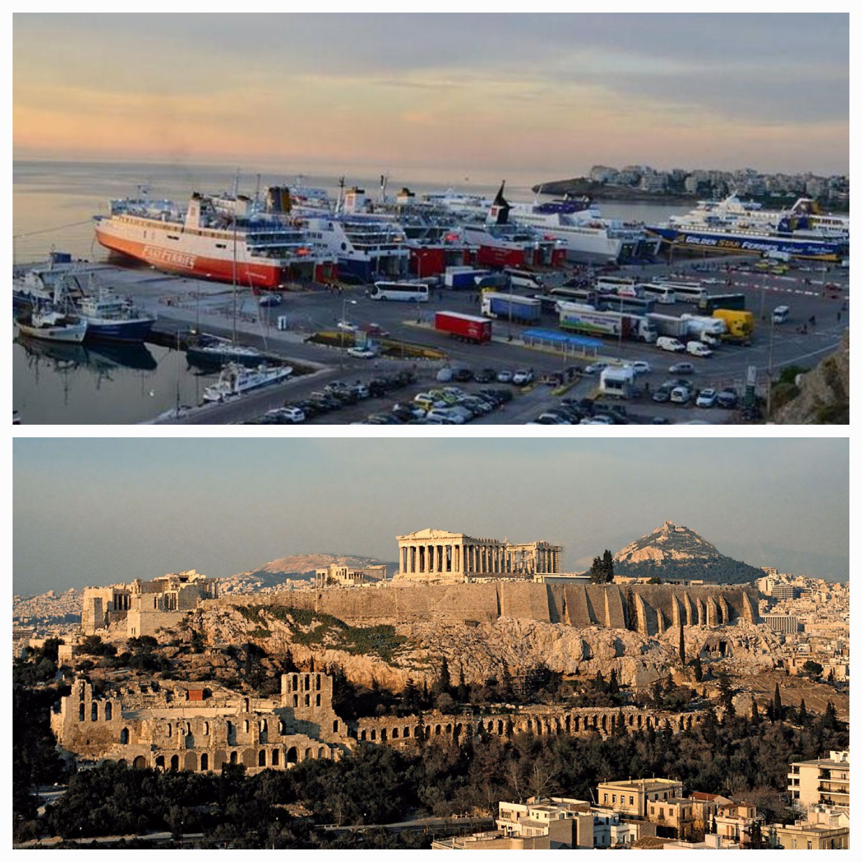 Rafina Port To Athens City/ Hotel Private Car taxi Transfer Minivan