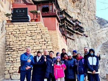 Datong Old City Night Walking Tour with Local Snacks