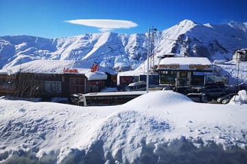 Private Full Day Tour of Ananuri, Gudauri, and Kazbegi from Tbilisi