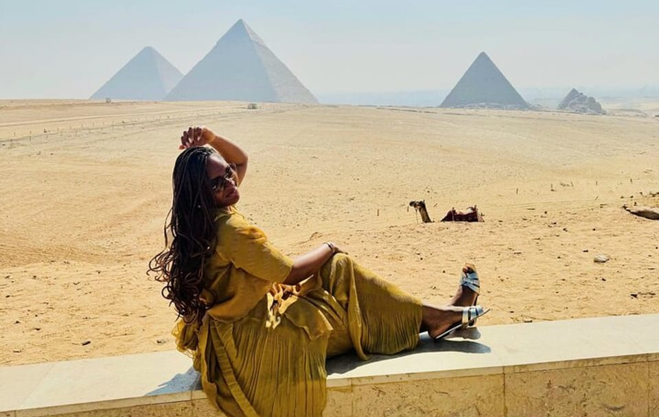 VIP Private Tour to Giza Pyramids, Great Sphinx and Camel Ride
