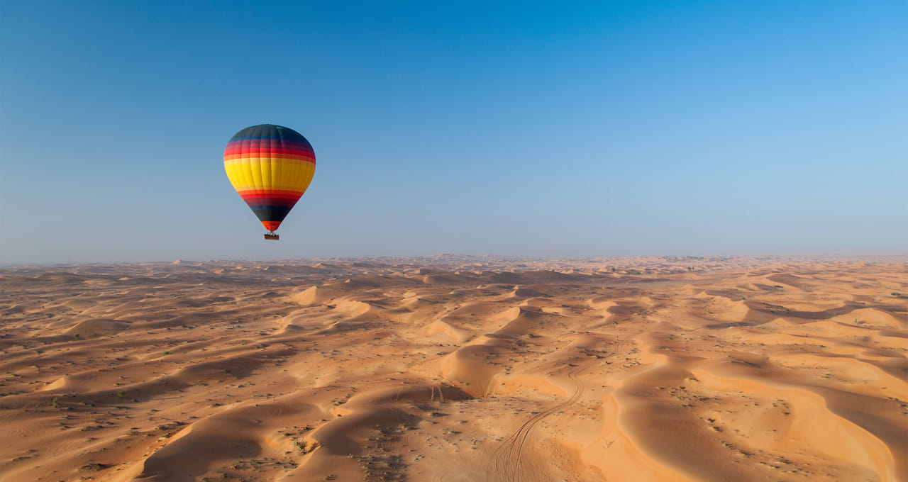 hot air balloon dubai