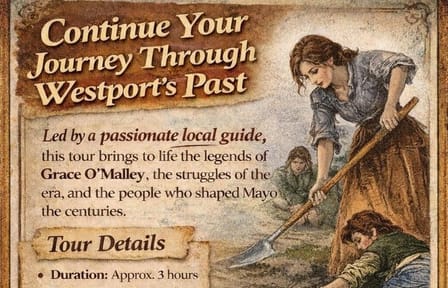 Ebike Tour of Westport's Heritage Center and Pirate Queen Legend