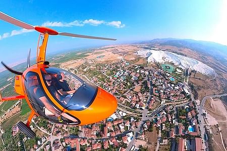 Pamukkale Gyrocopter Adventure: Soar Above Hierapolis & Travertines