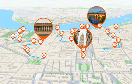 Bordeaux Audio Guided Walking Tour of Historic Landmarks