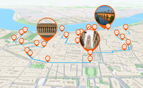 Bordeaux Audio Guided Walking Tour of Historic Landmarks