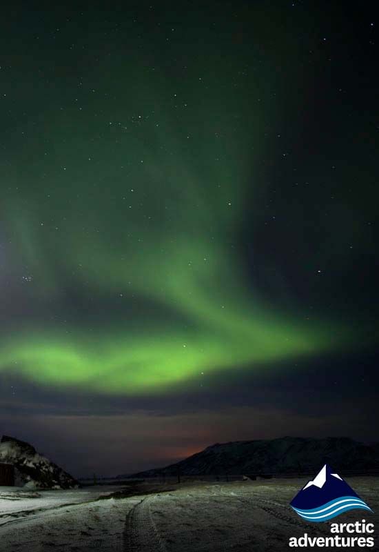 Northern Lights during South Iceland itinerary