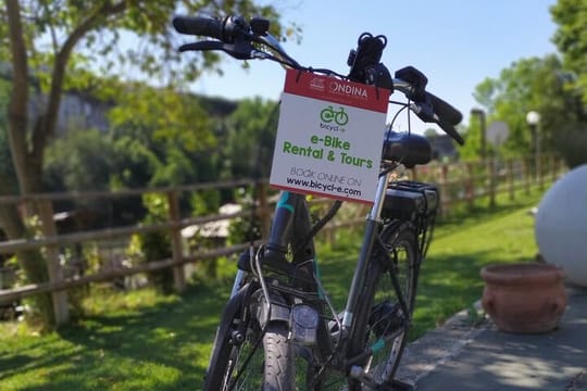 Rome Electric & Muscle Rental Bike: from 2 to 8-hour