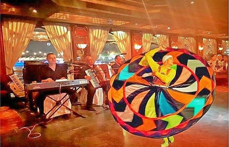 Nile Dinner Cruise with Belly Dancing in Cairo