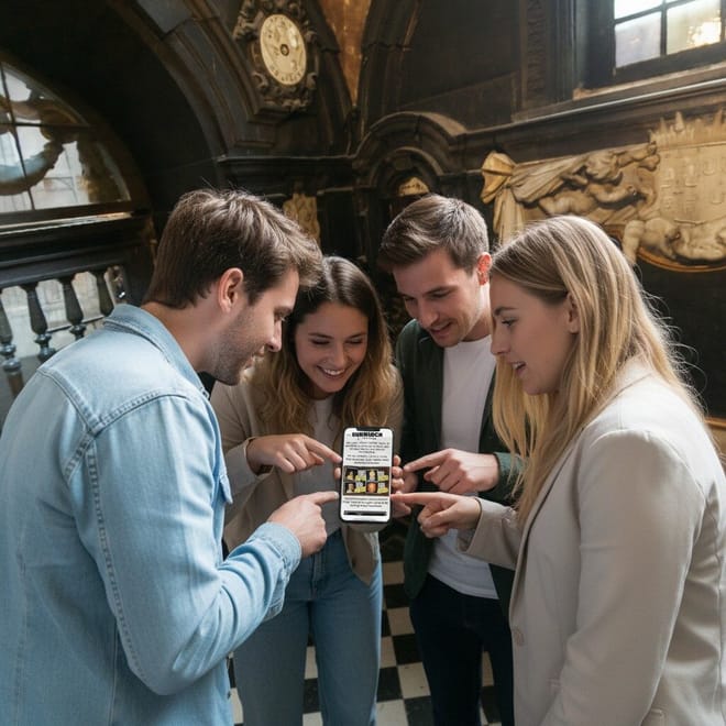 Brussels Self-Guided Sherlock Holmes Murder Mystery Game 8