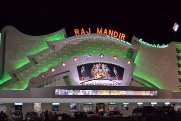 Bollywood Movie experience at Raj Mandir Cinema.