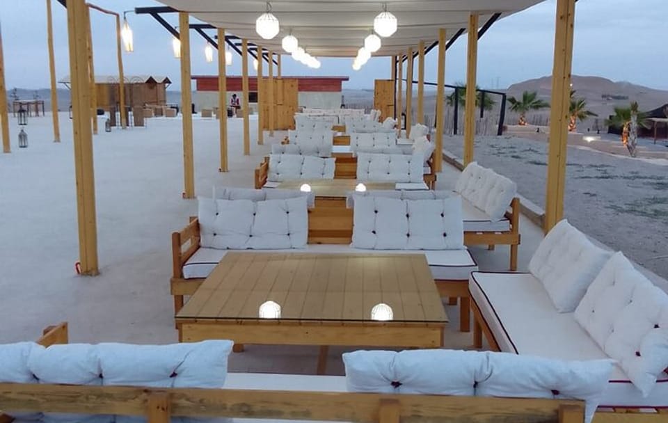 Lunch and Pool Relaxation in Agafay Desert from Marrakech