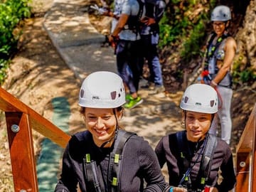 Zip Lining Adventure Over Ella's Scenic Landscapes