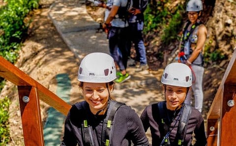 Zip Lining Adventure Over Ella's Scenic Landscapes