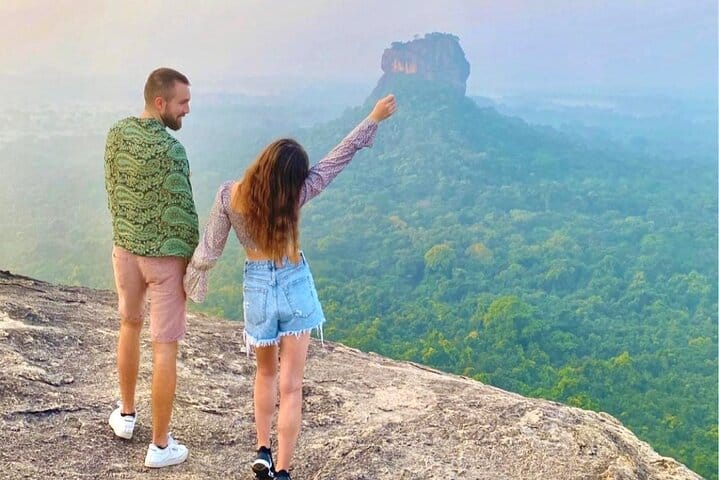 Sigiriya Rock and Dambulla Cave Temple Day Tour