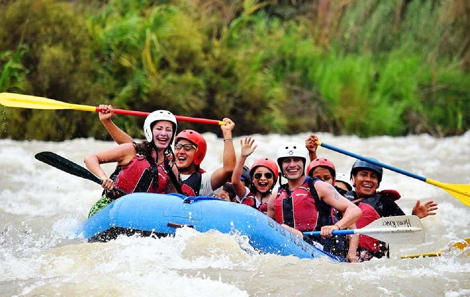 River Rafting Adventure in Lunahuaná from Lima