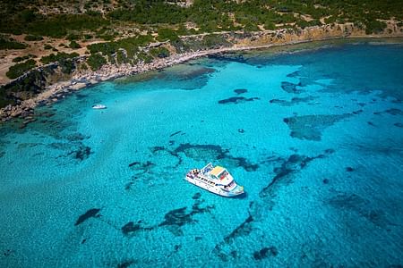 Discover the Blue Lagoon: Scenic Bus and Water Slide Boat Adventure