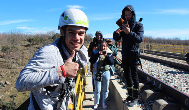 Bridge bungee Jumping in Madrid