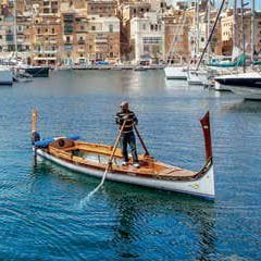 Traditional Maltese boat - Three cities of Malta