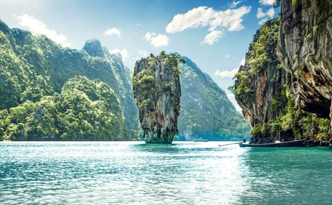 Canoe Tour of Phang Nga Bay from Phuket at Dawn