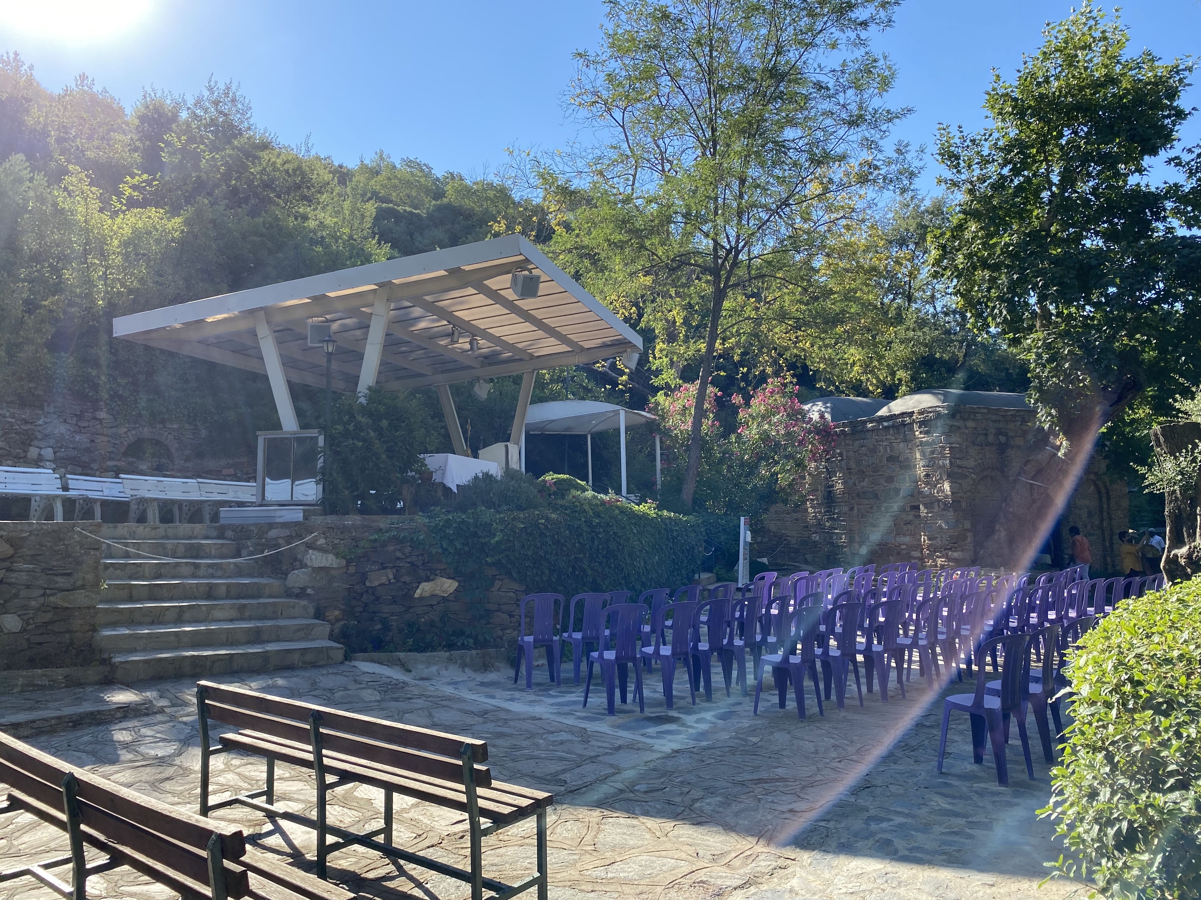 The house of the virgin mary at ephesus