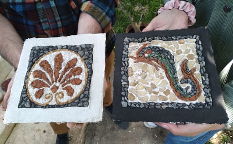 Mosaic Workshop Experience in Sparta, Greece