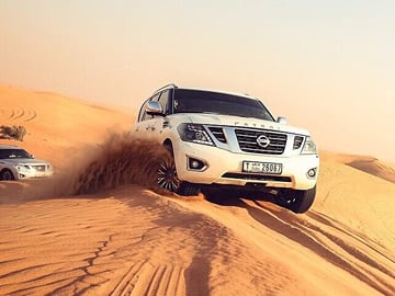 Morning Desert Safari with 200cc Polaris Ride in Dubai