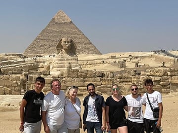 Giza pyramids Egyptian Museum Felucca sailing Camel Ride Private Full Day Trip