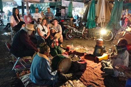 Night Tour of Marrakech Medina with Jemaa el-Fna and Souks