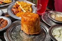 Traditional Turkish Dinner Feast in a Local Restaurant  5