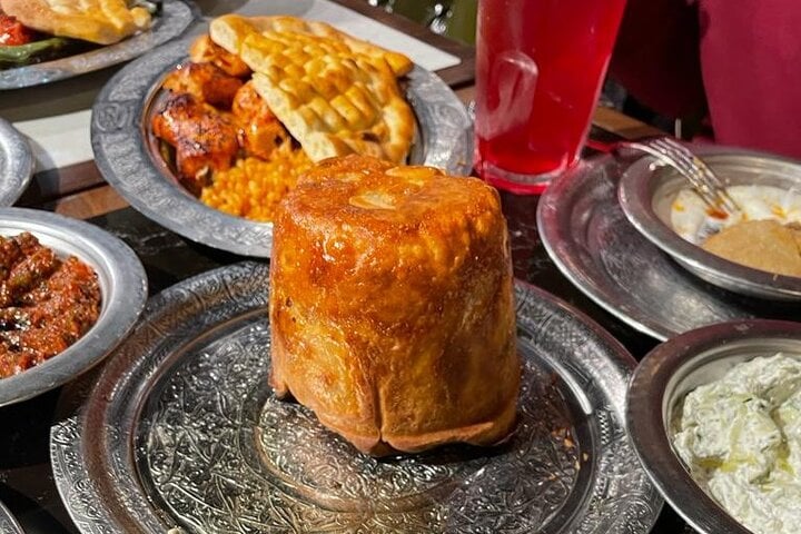 Traditional Turkish Dinner Feast in a Local Restaurant 5