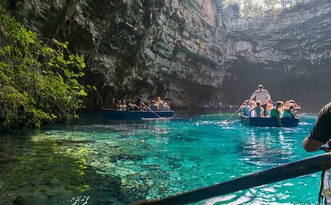 Argostolion Cave Tour with Wine Tasting in Kefalonia