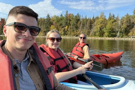 Kayaking Adventure on Island Lake from Toronto in a Luxurious RV