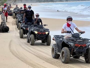 Bavaro ATV and Dune Buggy Adventure with Cave Swim and Tasting