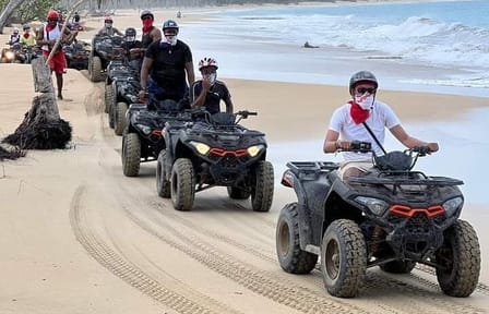 Bavaro ATV and Dune Buggy Adventure with Cave Swim and Tasting