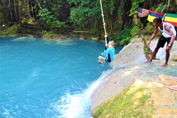 Blue Hole and Dunn's River Falls Day Trip from Montego Bay