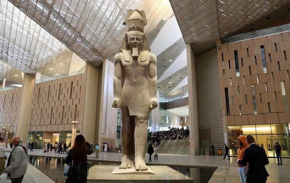 Bus Tour to the Grand Egyptian Museum and Pyramids from Sharm El-Sheikh