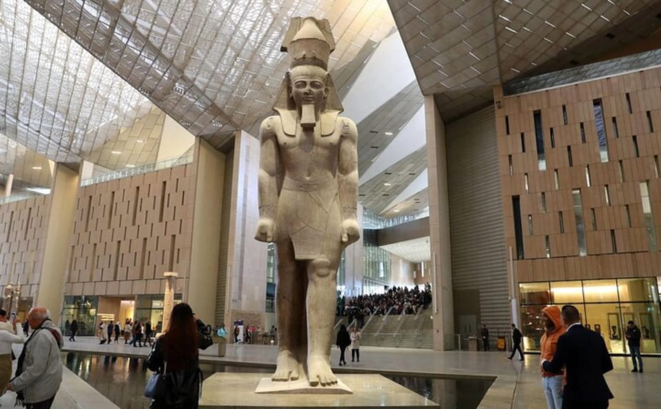 Bus Tour to the Grand Egyptian Museum and Pyramids from Sharm El-Sheikh