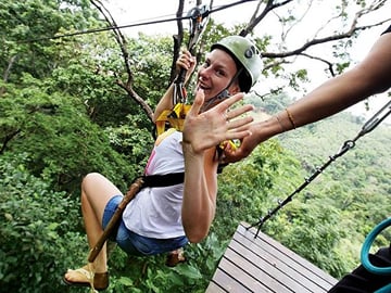 Zipline fun
