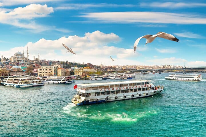 Istanbul Bosphorus Sunset Cruise Tour (Guided)